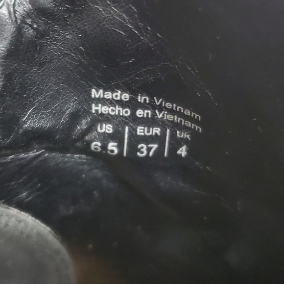 Size 6.5 ALDO Tan/Beige Rigoli Suede Wrap Peep Toe Block Heel - Picture 10 of 13